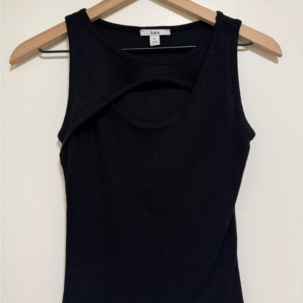 Bar III | Black Tank Top